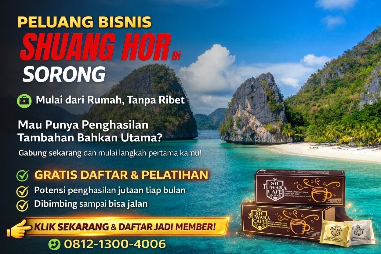 Shuang Hor Sorong – Kebayang Gak? Bisnis Tanpa Modal, Cuan Rp46 Juta!