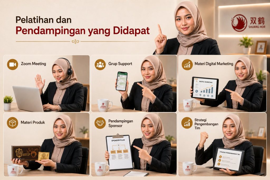 Pelatihan dan Pendampingan yang Didapat Member Shuang Hor Gresik