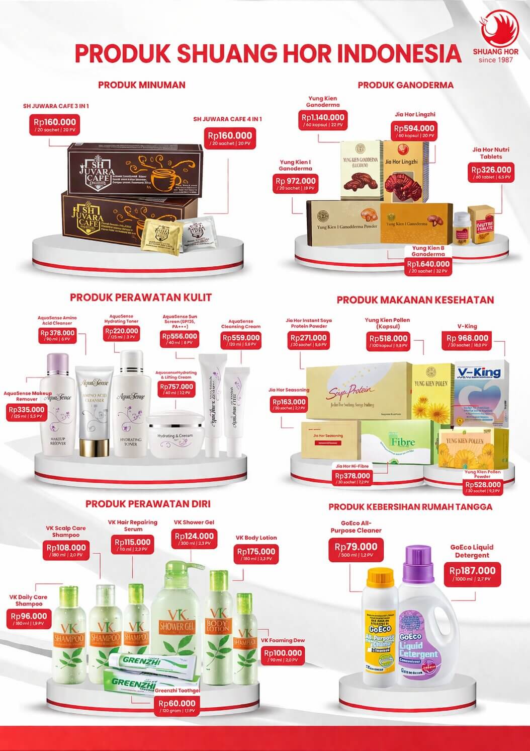 Produk Produk Shuang Hor di Gresik