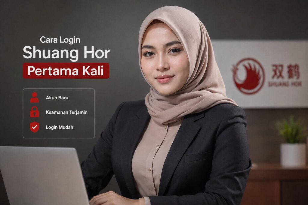 Panduan cara login Shuang Hor pertama kali dengan memasukkan nomor ID distributor resmi Indonesia