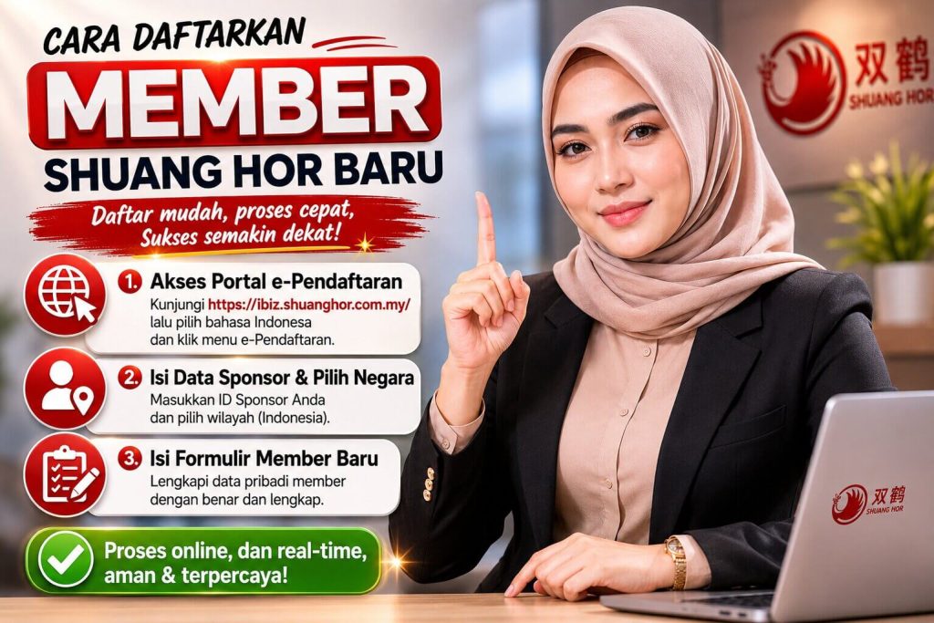 Cara Daftarkan Member Shuang Hor Resmi: Panduan Langkah demi Langkah Melalui HP dan Laptop