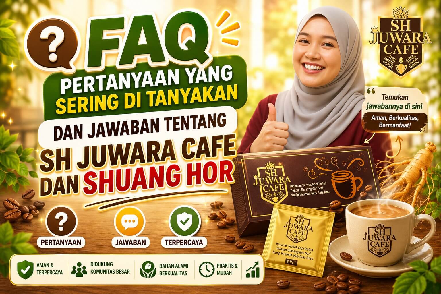 FAQ Pertanyaan Yang Sering Di Tanyakan Dan Jawaban Tentang SH Juwara Cafe Dan Shuang Hor
