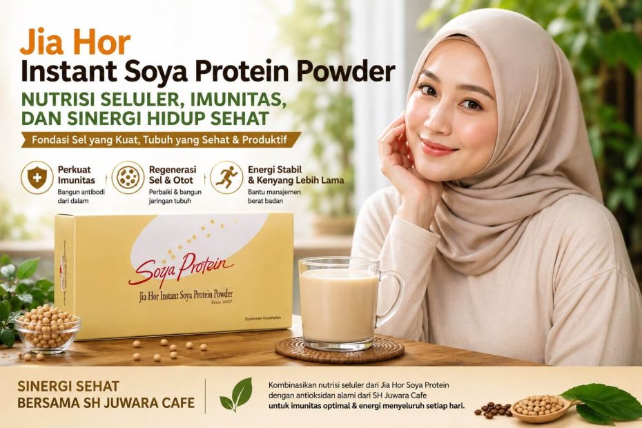 Jia Hor Instant Soya Protein Powder Shuang Hor & Manfaatnya