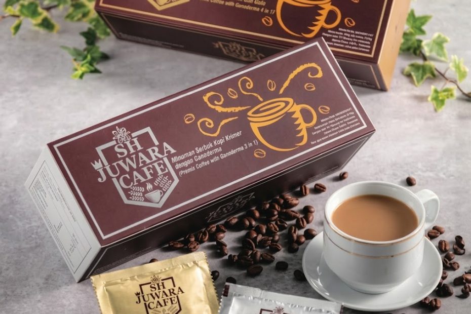 Gambar SH Juwara Cafe (Kopi Juwara) merupakan inovasi minuman kesehatan dari PT Shuang Hor Indonesia yang memadukan keahlian bioteknologi dengan cita rasa kopi kelas dunia. Menggunakan Biji Kopi Arabika Brazil