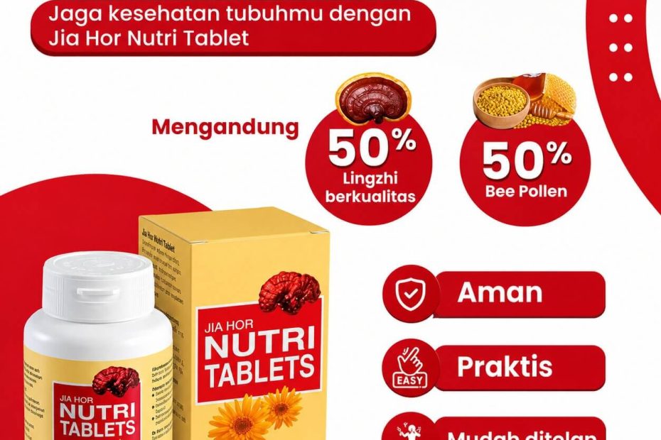 Jia Hor Nutri Tablets Shuang Hor: Suplemen Nutrisi Seluler Lengkap