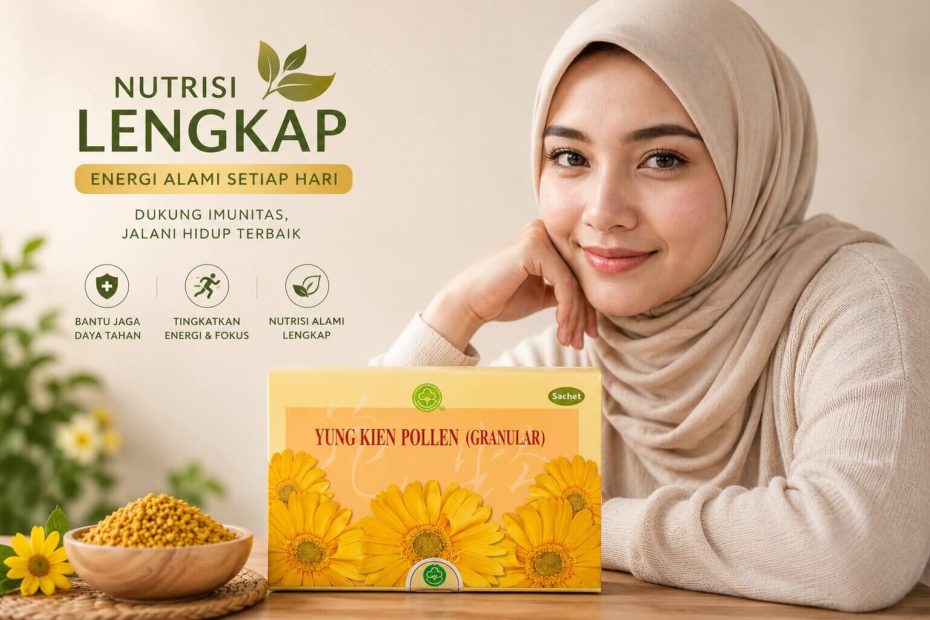Yung Kien Pollen (Granular) Shuang Hor: Nutrisi Lengkap Sempurna