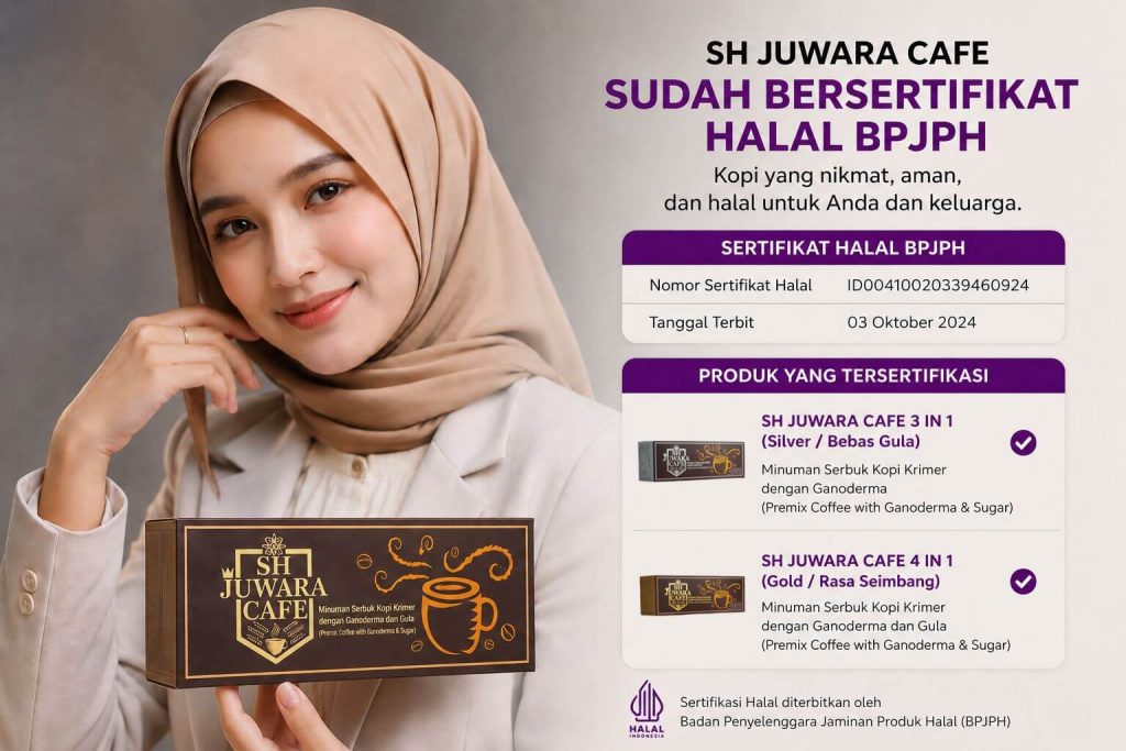 Kopi Juwara Halal atau Tidak? SH Juwara Cafe Sudah Bersertifikat Halal BPJPH